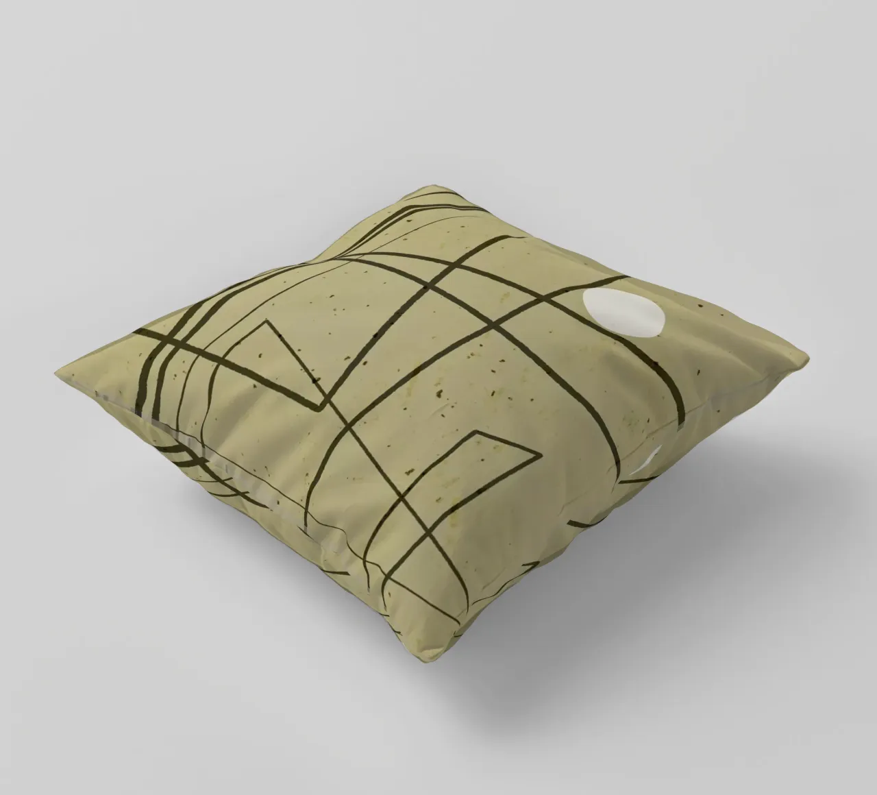 Angular Lines No 9 kussen van treechild