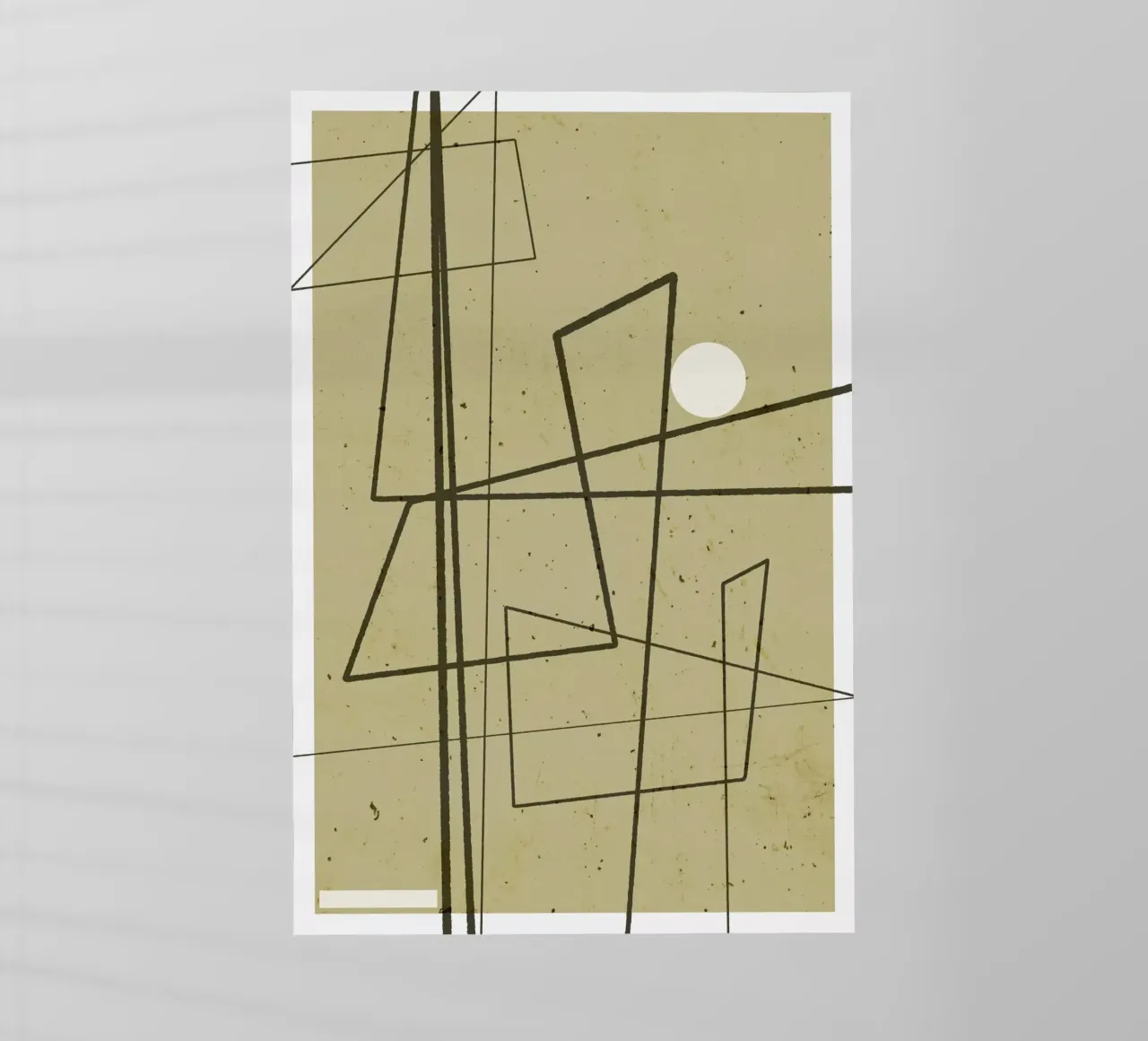 Angular Lines No 9 Backlit Folie von treechild