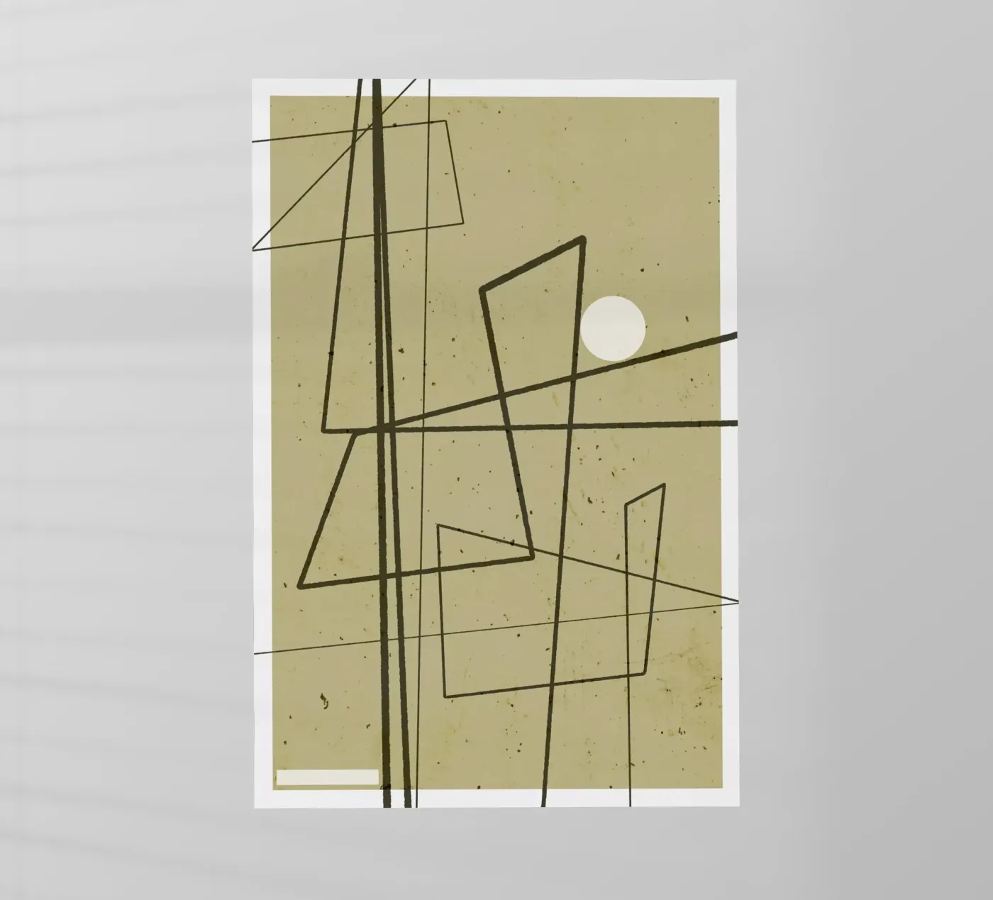 Angular Lines No 9 backlit folie van treechild