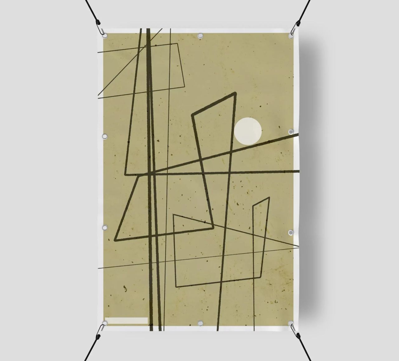 Angular Lines No 9 telo in pvc da treechild