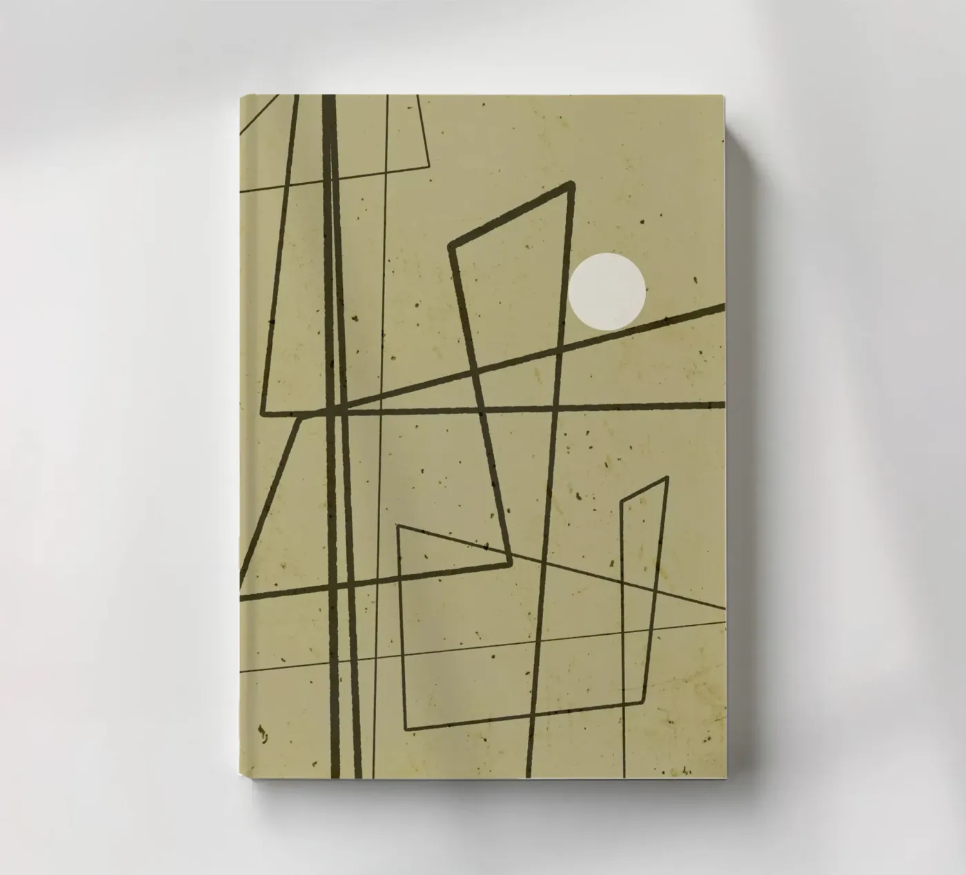 Angular Lines No 9 notebook by treechild