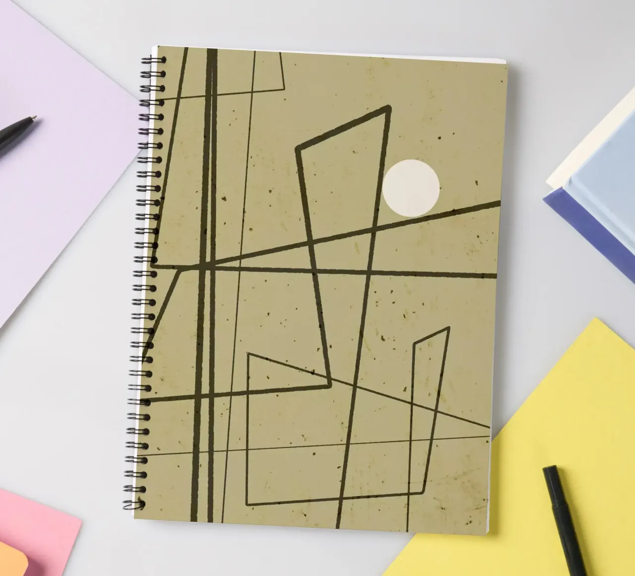 Angular Lines No 9 Ringbuch von treechild