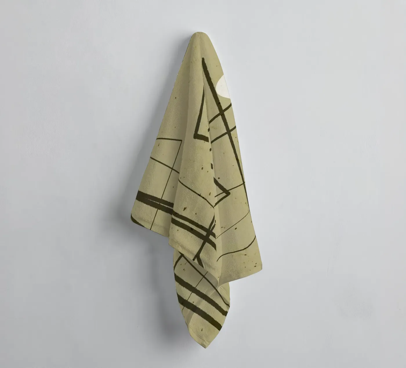 Angular Lines No 9 badhanddoek van treechild