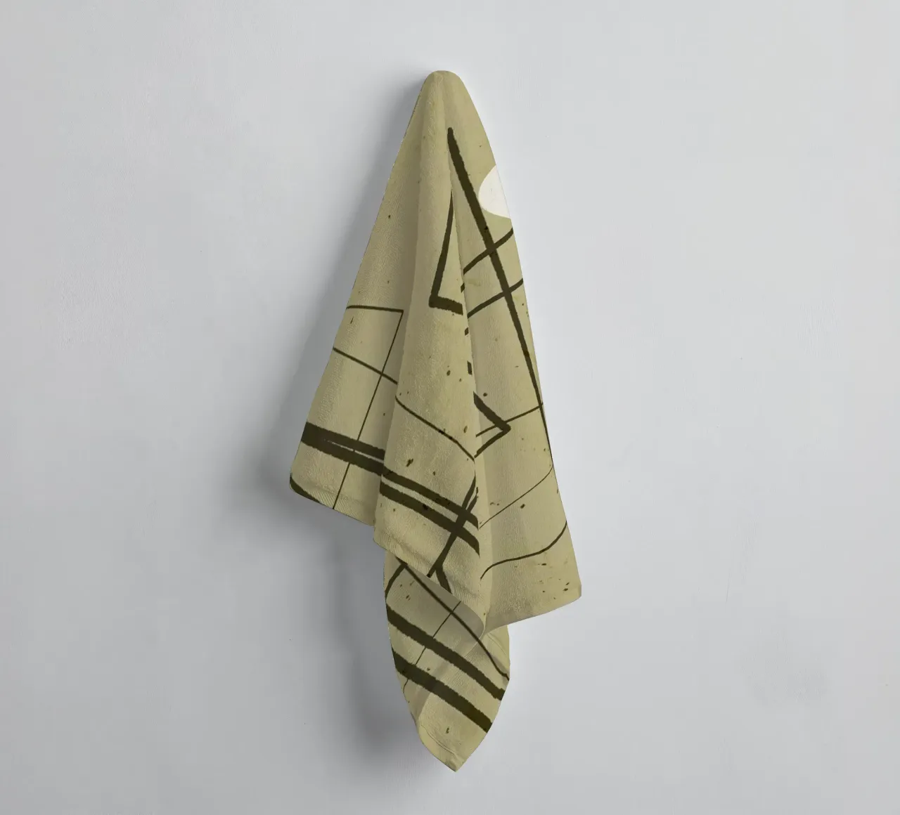 Angular Lines No 9 Handtuch von treechild