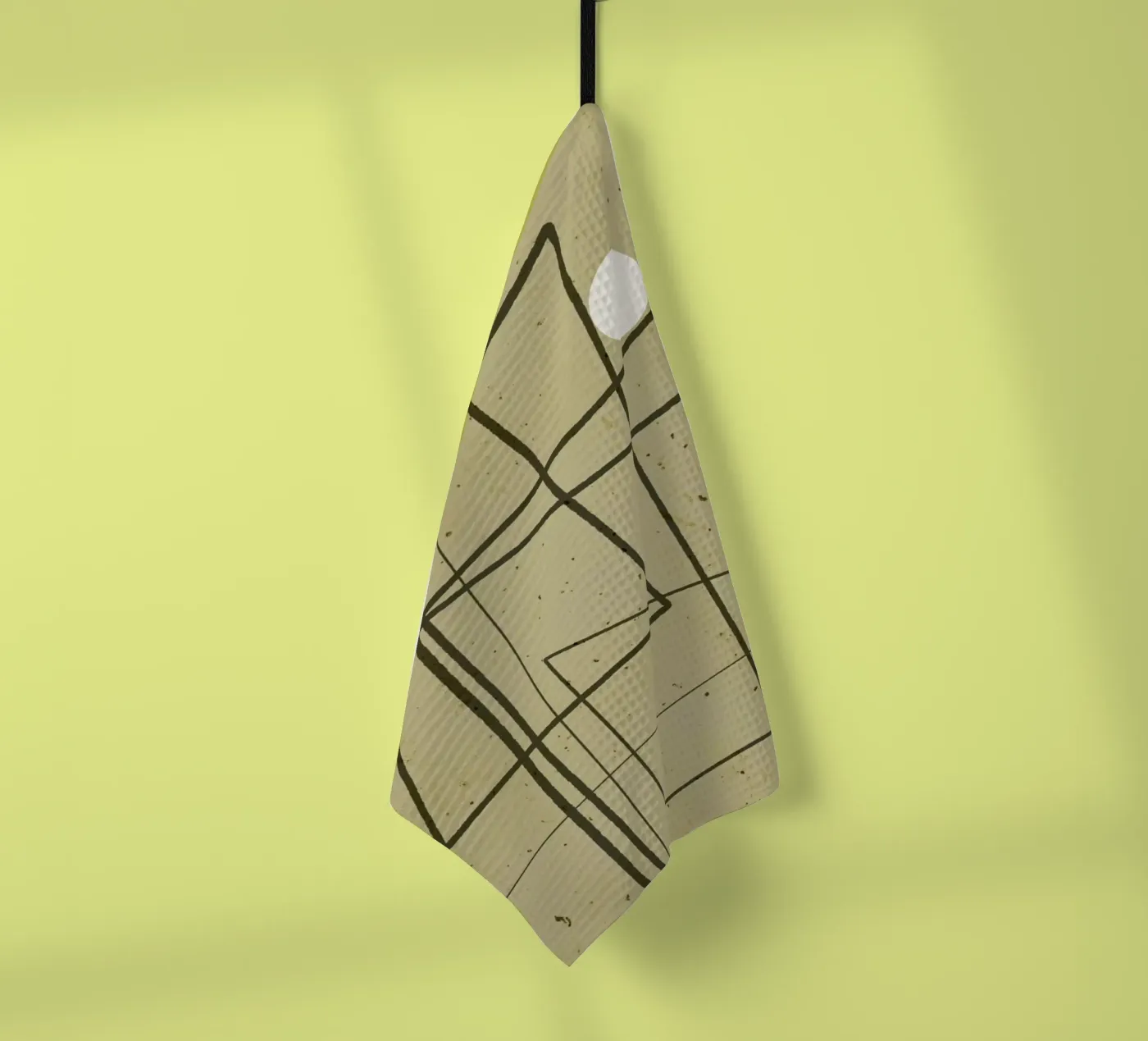 Angular Lines No 9 Geschirrtuch von treechild