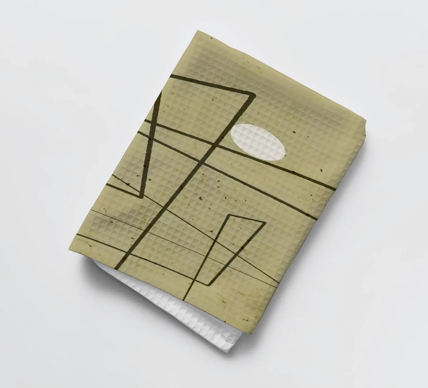 Angular Lines No 9 Geschirrtuch von treechild