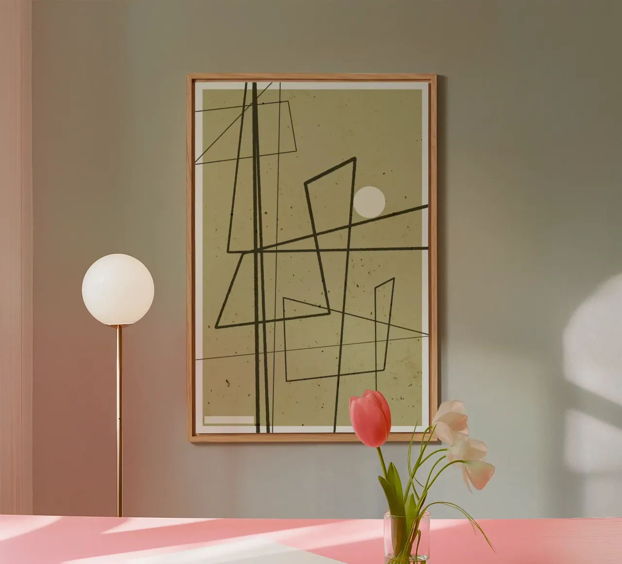 Angular Lines No 9 alluminio dibond da treechild