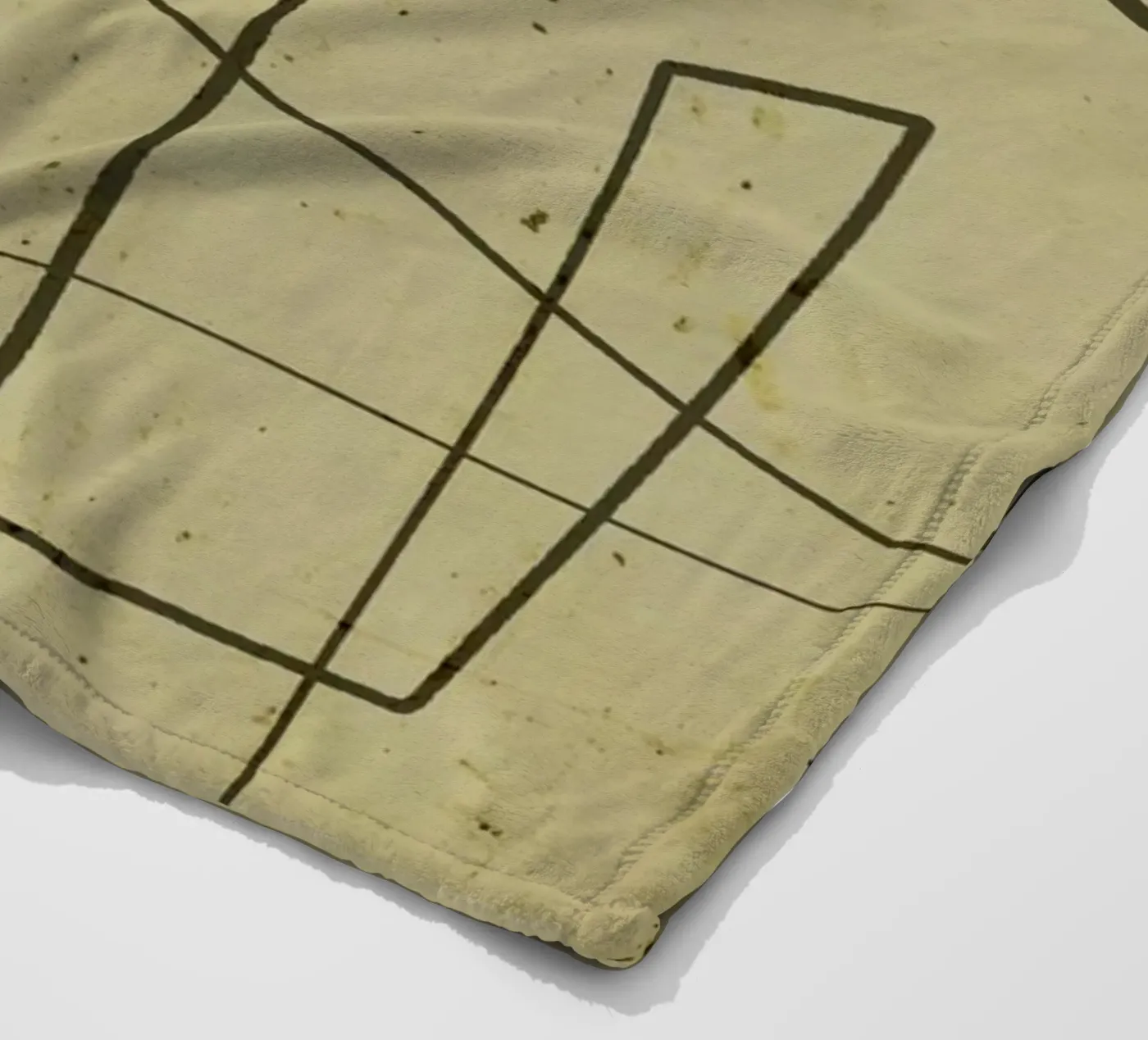 Angular Lines No 9 coperta in pile da treechild