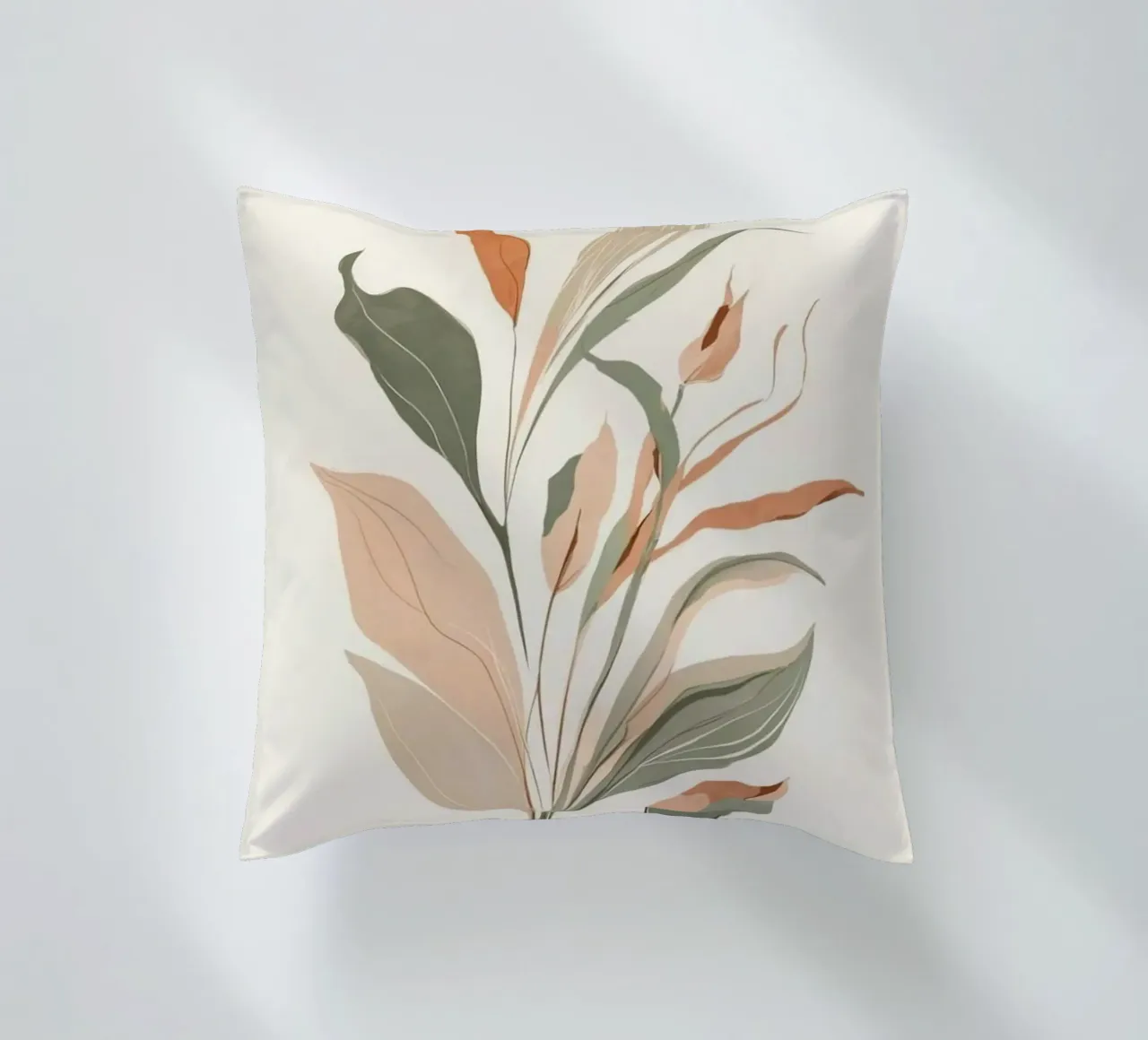minimal leaf branch cuscino da melts