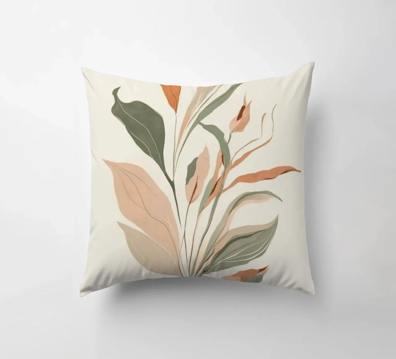 minimal leaf branch cuscino da melts