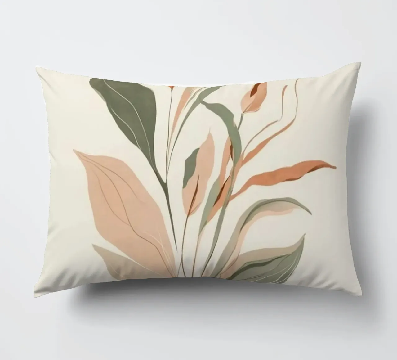 minimal leaf branch cuscino da melts