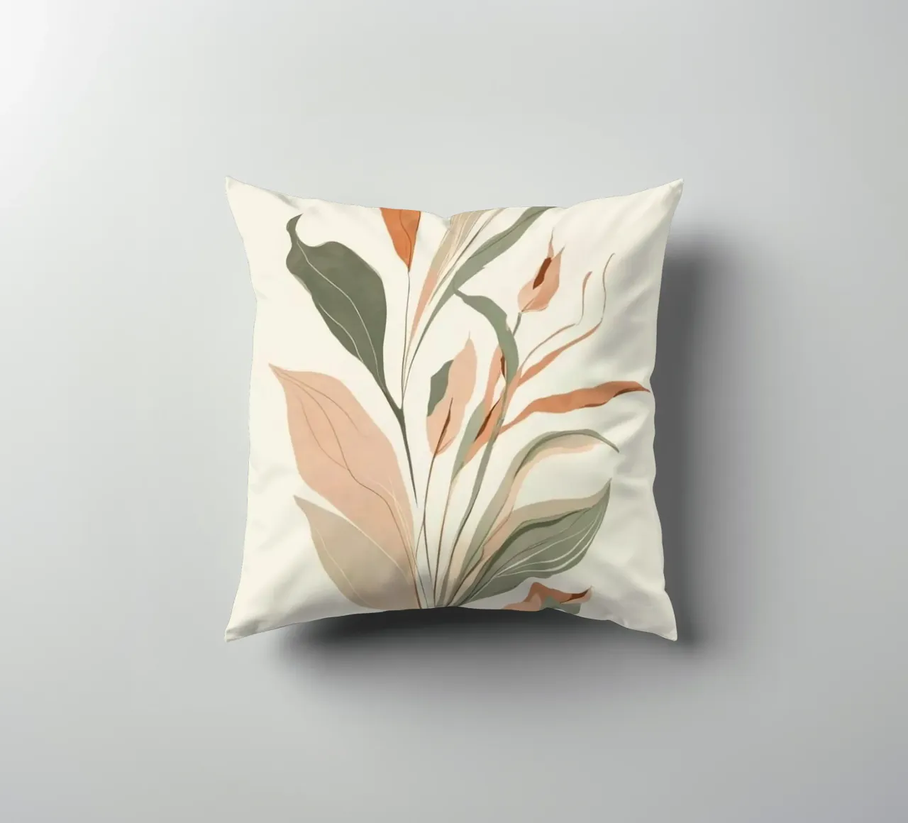 minimal leaf branch cuscino da melts