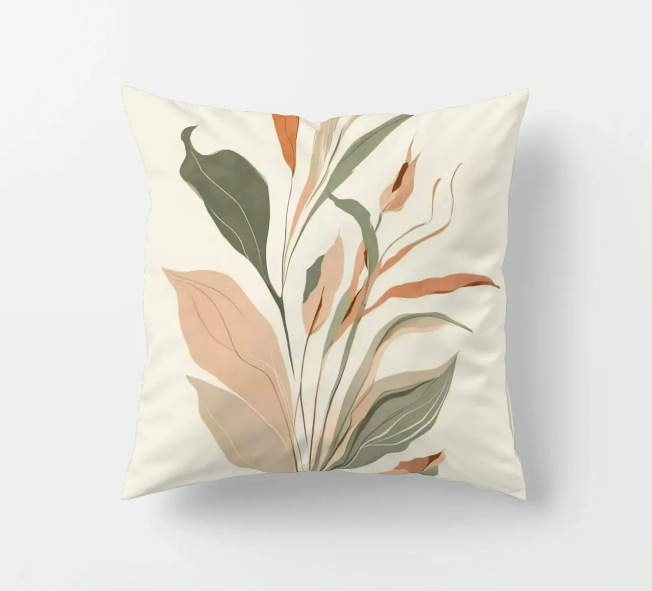 minimal leaf branch cuscino da melts