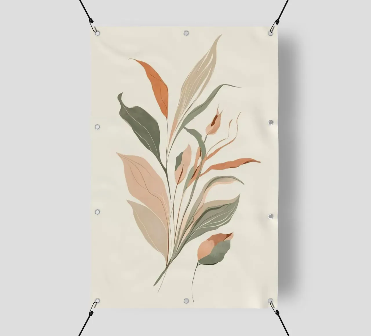 minimal leaf branch telo in pvc da melts