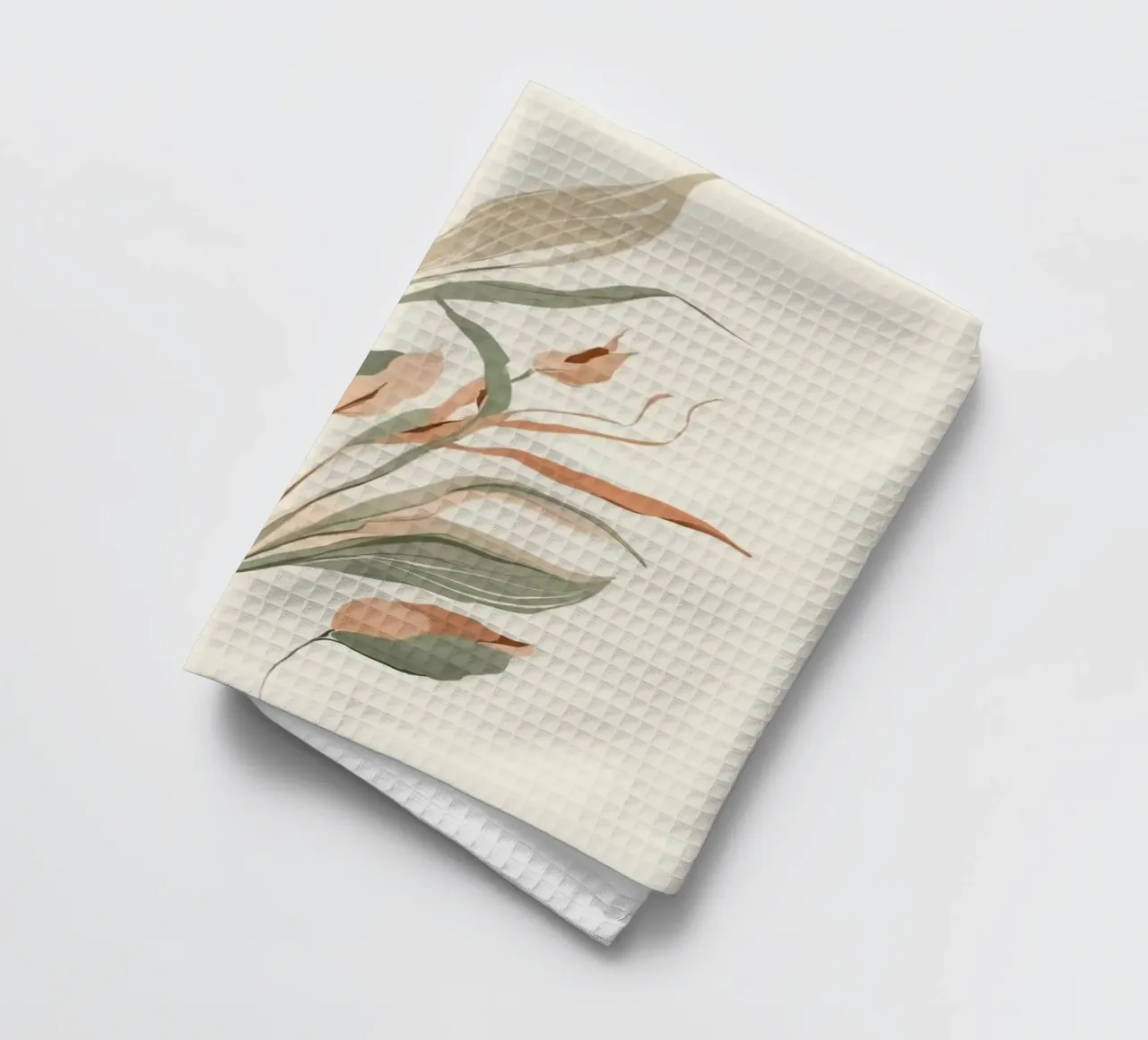 minimal leaf branch canovaccio da cucina da melts