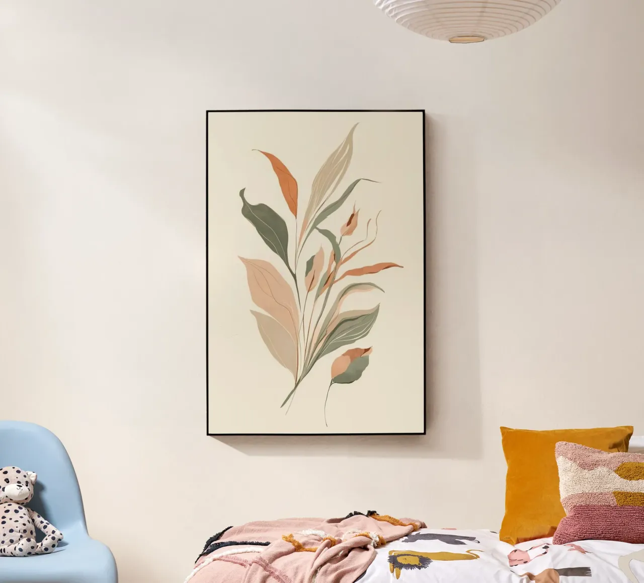 minimal leaf branch plexiglass da melts
