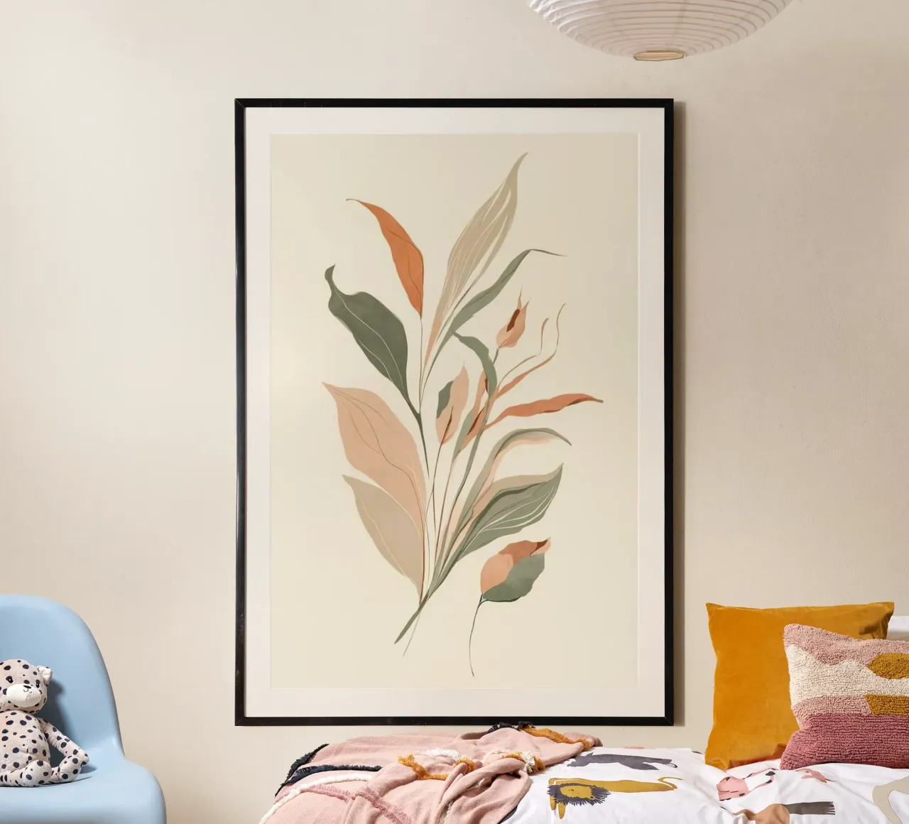 minimal leaf branch poster da melts