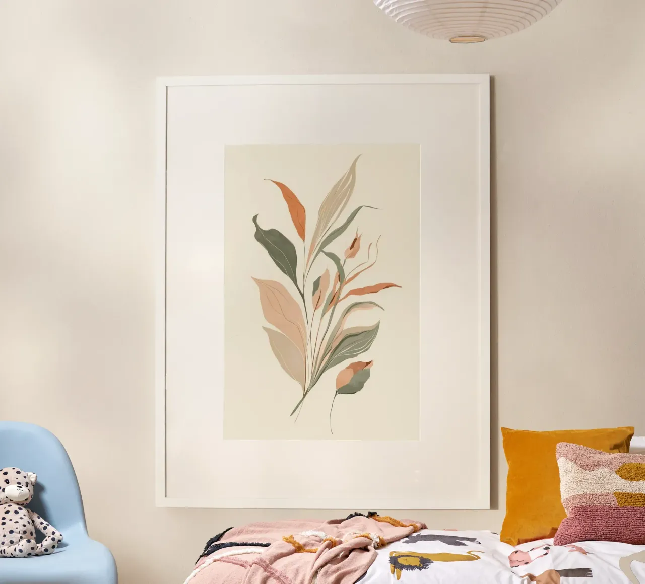 minimal leaf branch poster da melts