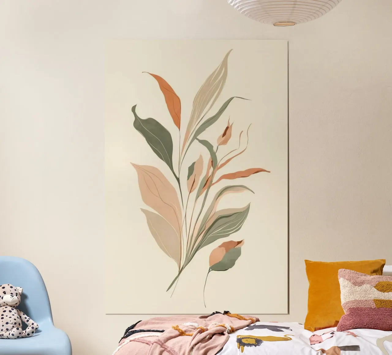 minimal leaf branch poster da melts