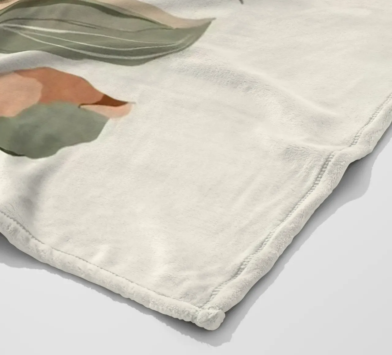 minimal leaf branch coperta in pile da melts