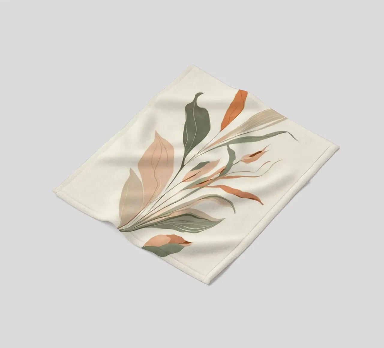 minimal leaf branch coperta in pile da melts