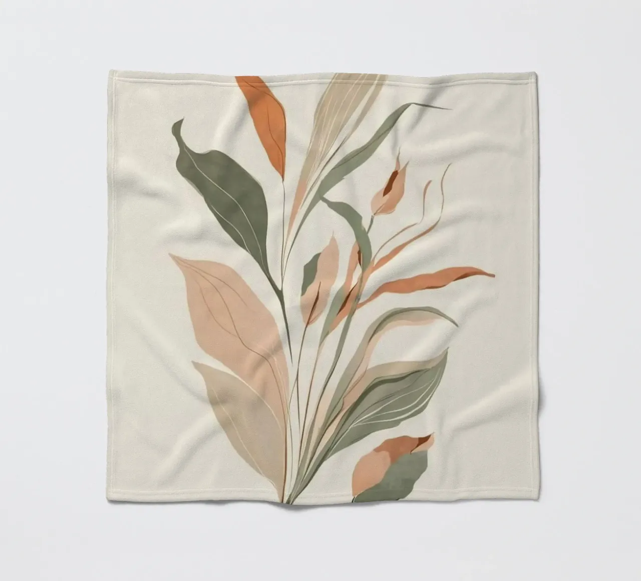 minimal leaf branch coperta in pile da melts