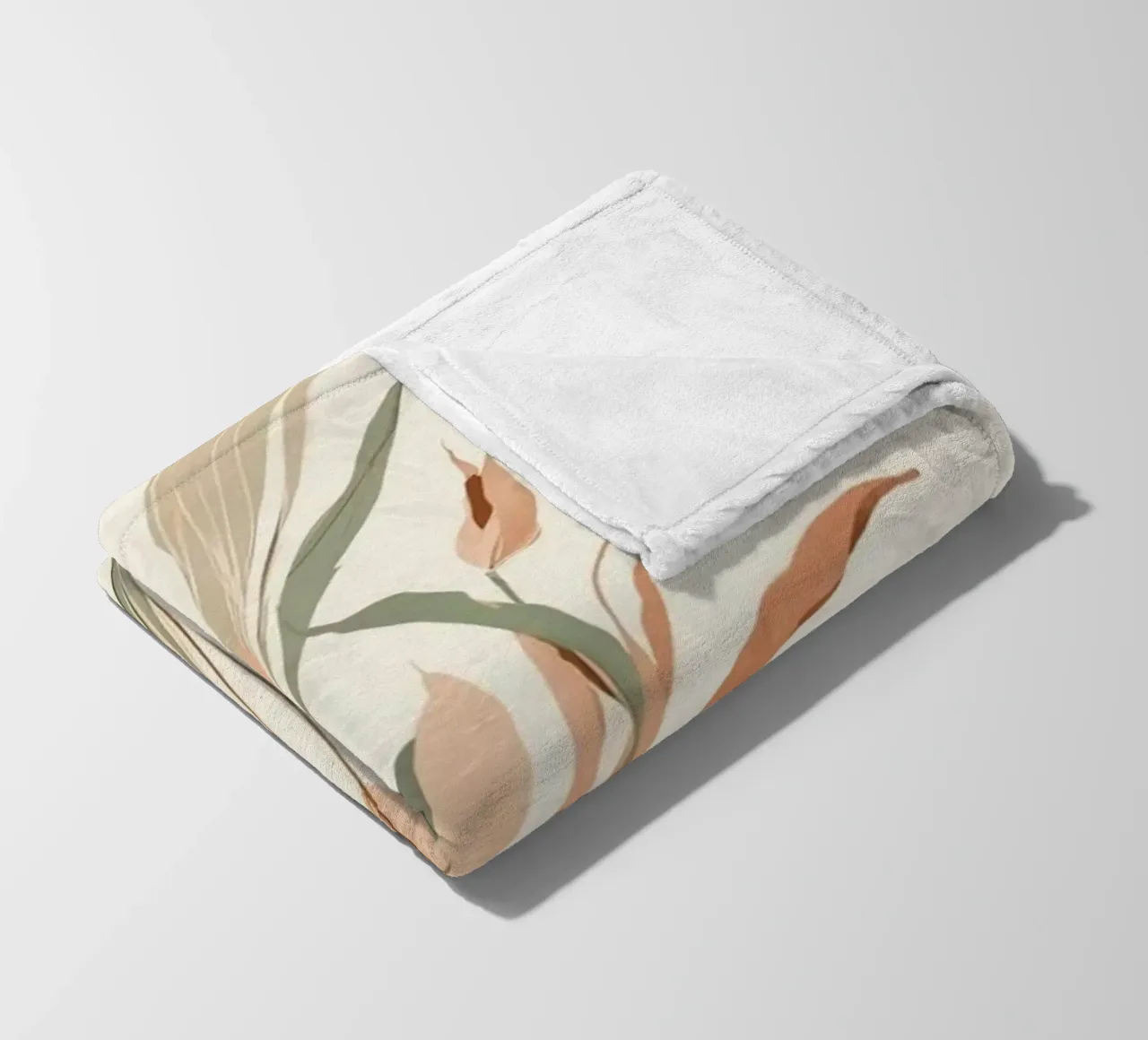 minimal leaf branch coperta in pile da melts