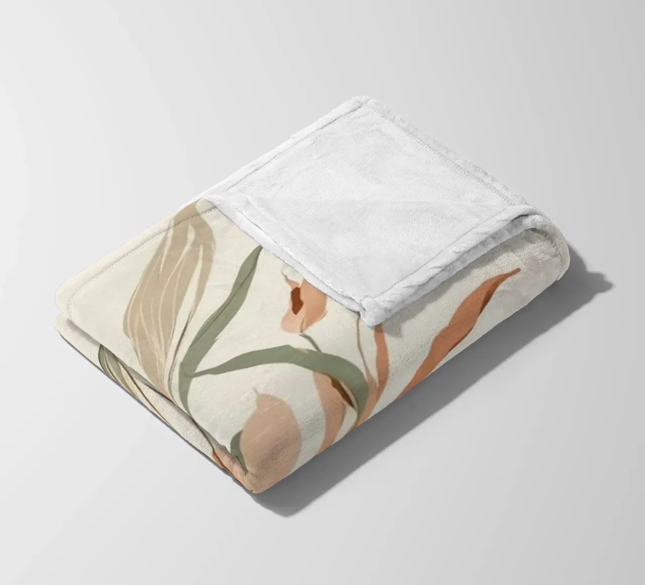 minimal leaf branch coperta in pile da melts