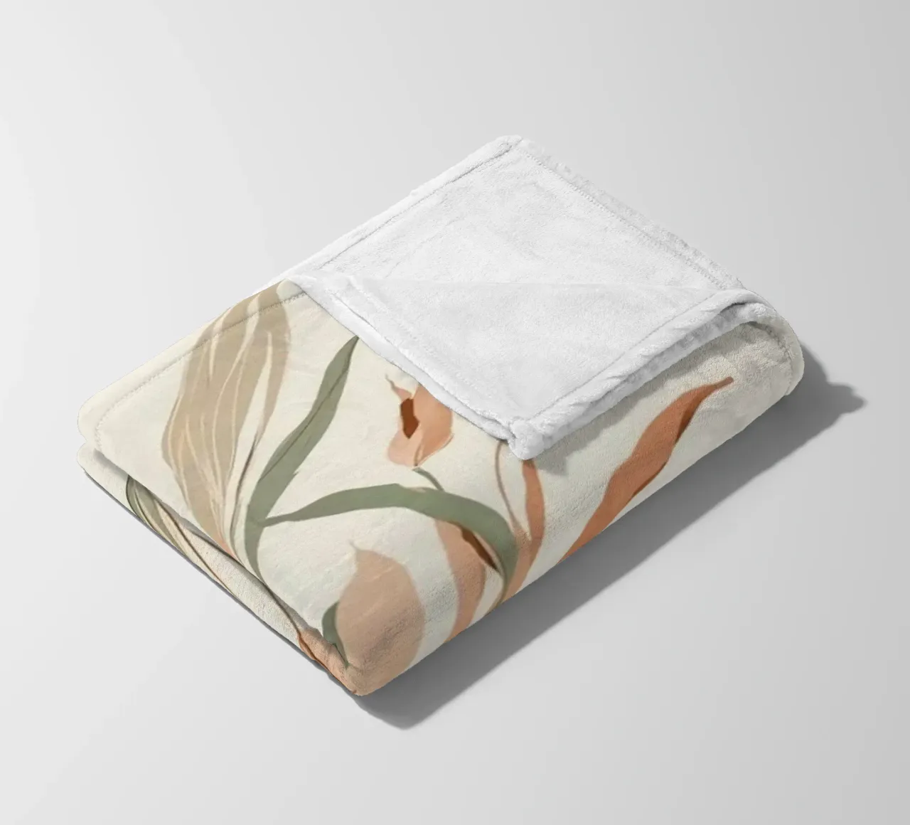 minimal leaf branch coperta in pile da melts