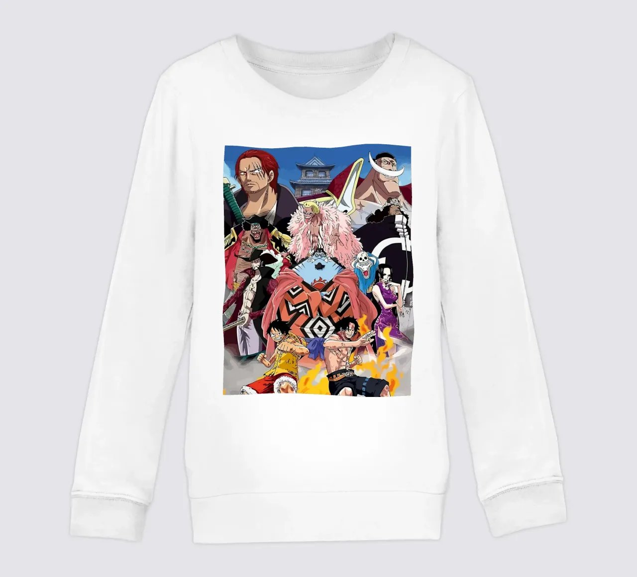 One Piece Characters felpa bambino da Dumery Art