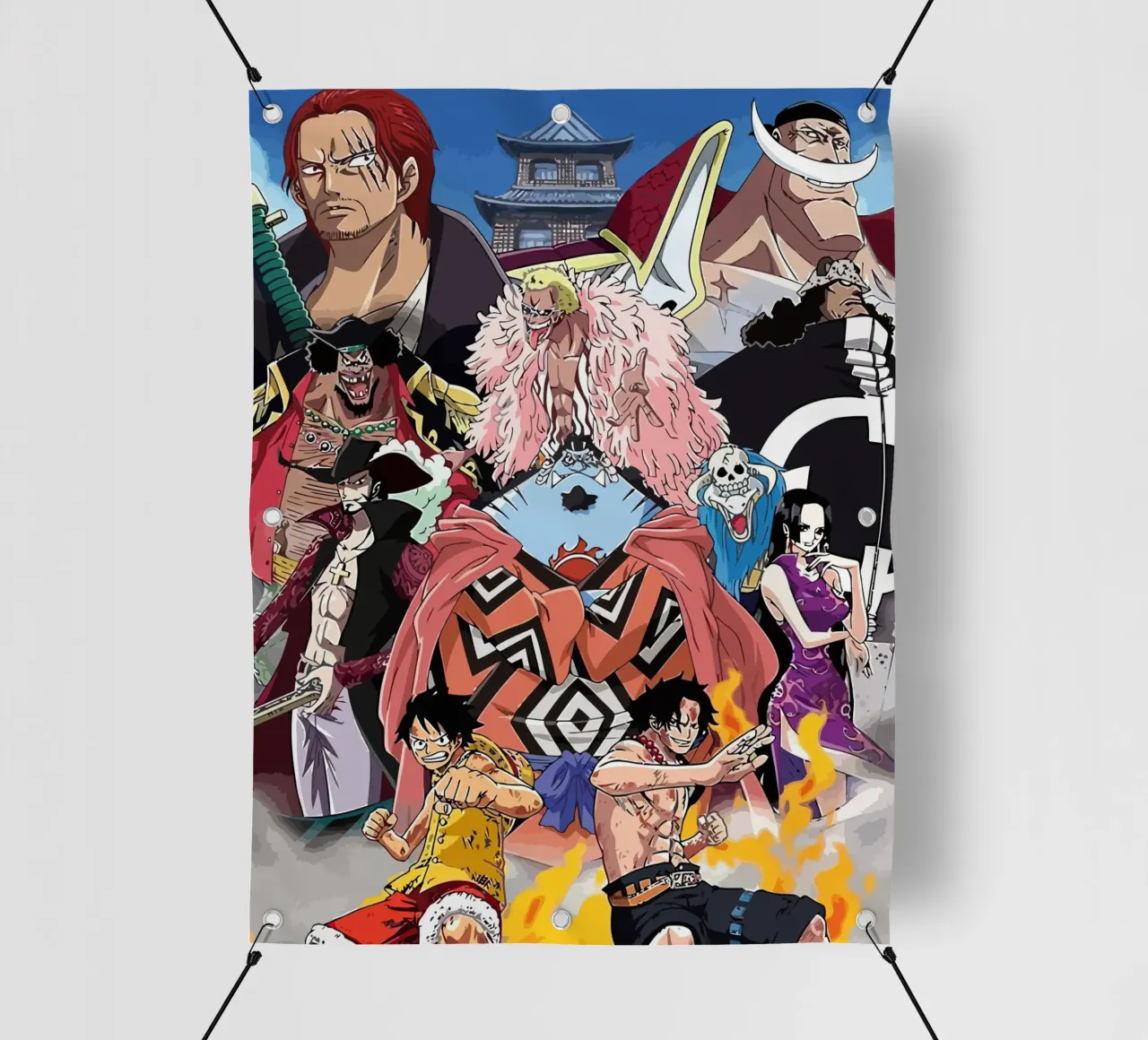 One Piece Characters telo in pvc da Dumery Art