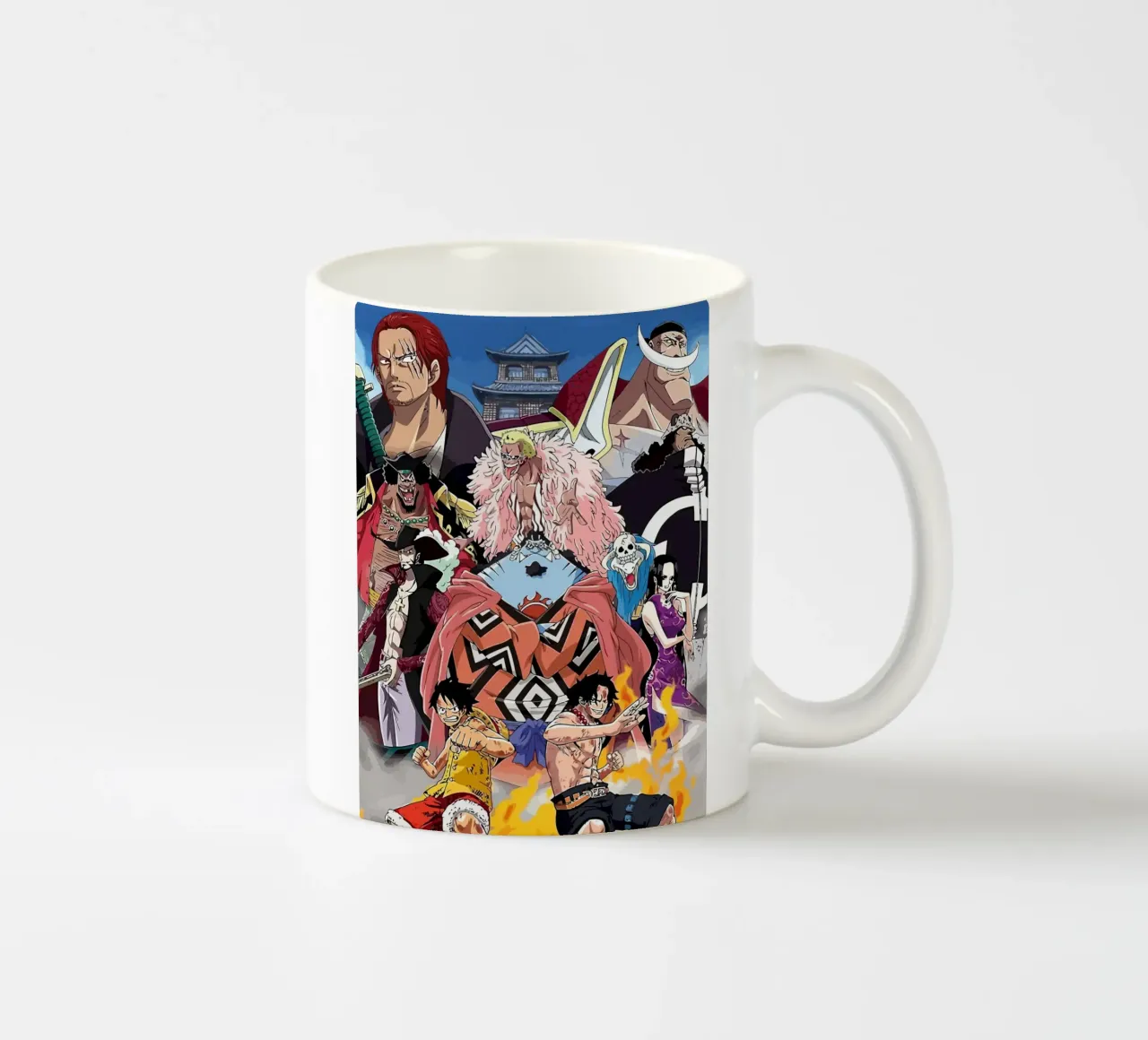 One Piece Characters tazza in ceramica da Dumery Art