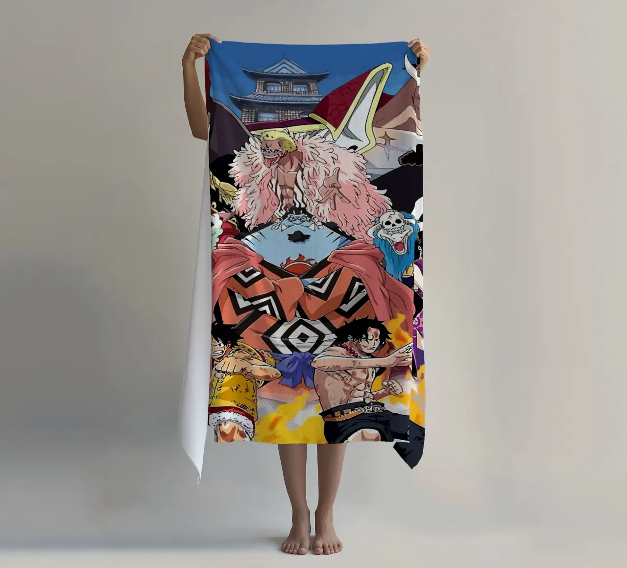 One Piece Characters telo mare da Dumery Art