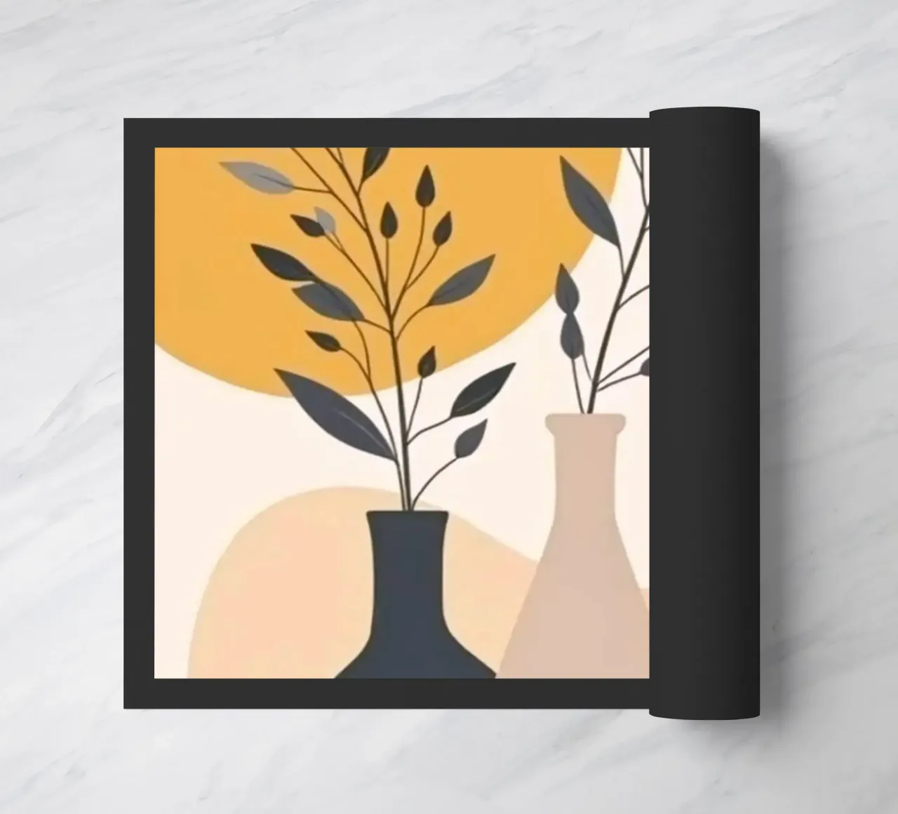vase with branch zerbino da melts
