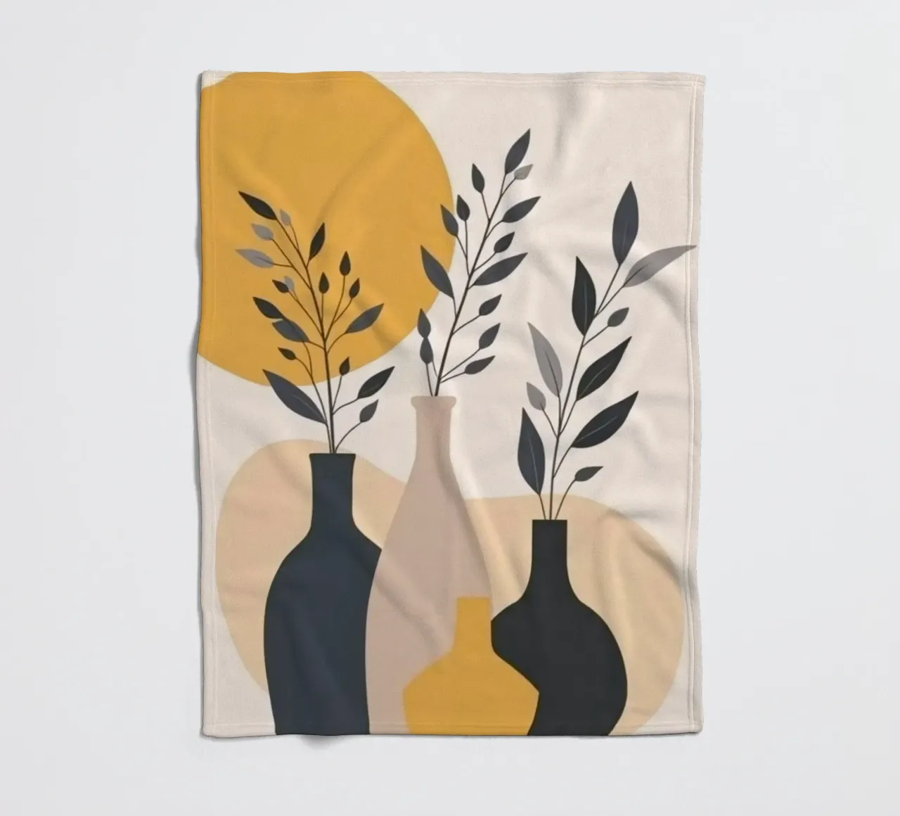 vase with branch coperta in pile da melts