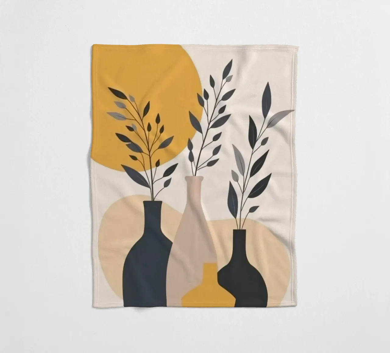 vase with branch coperta in pile da melts