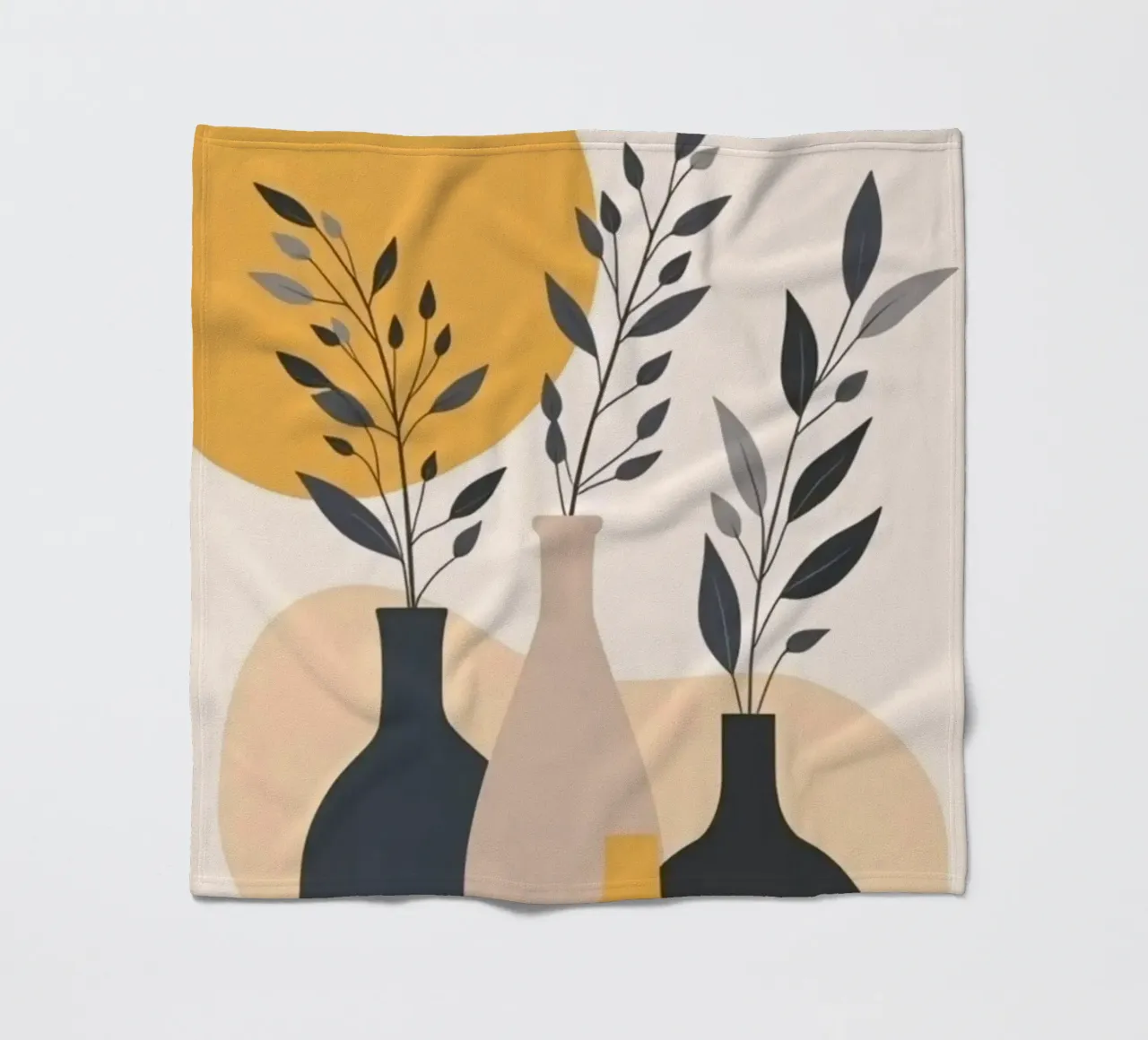 vase with branch coperta in pile da melts