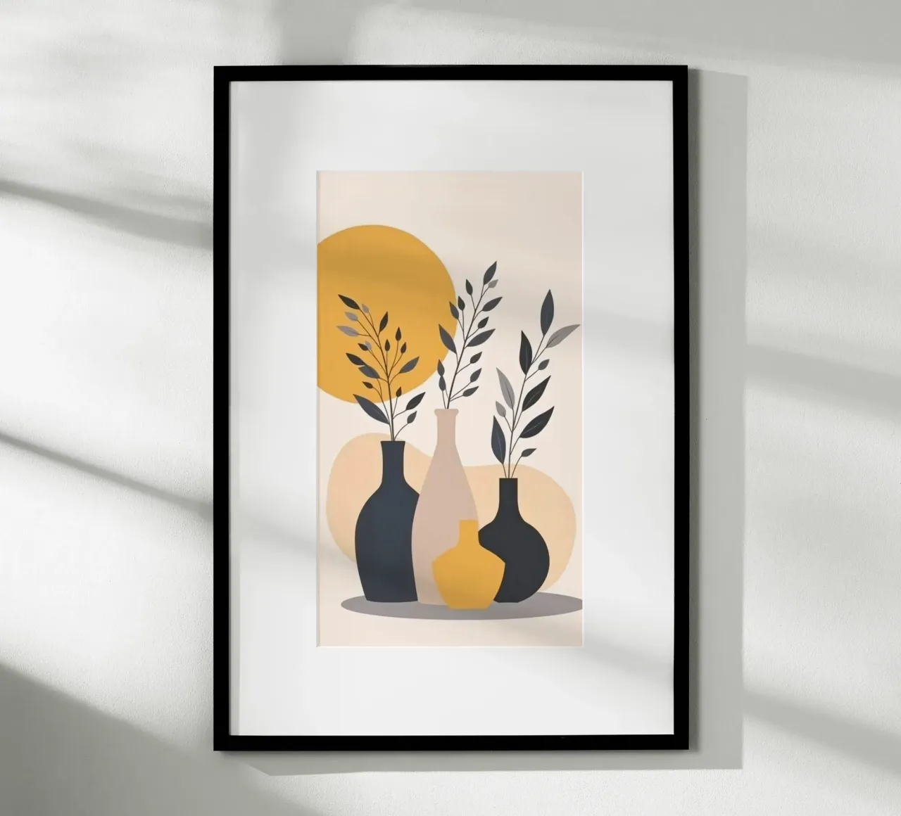 vase with branch poster da melts