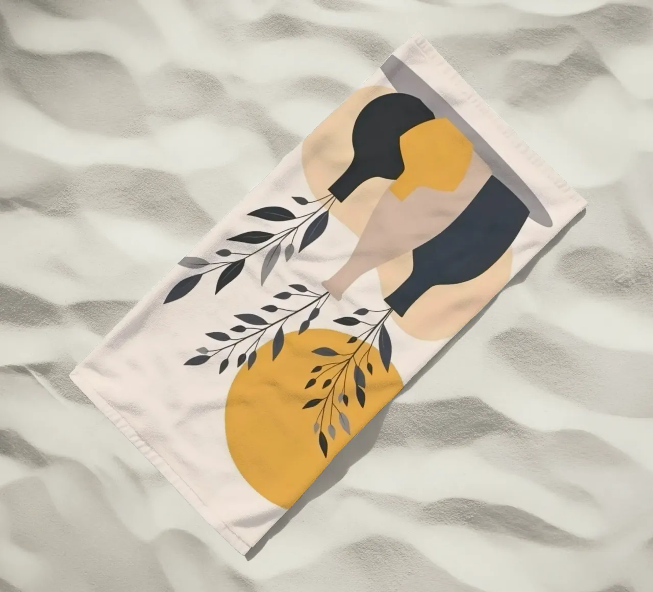 vase with branch telo mare da melts