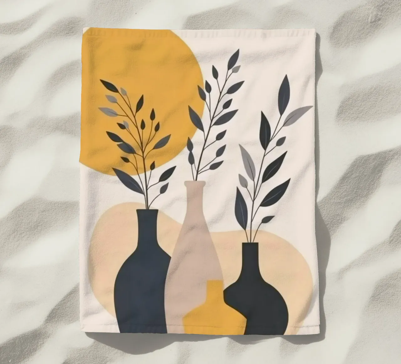 vase with branch telo mare da melts