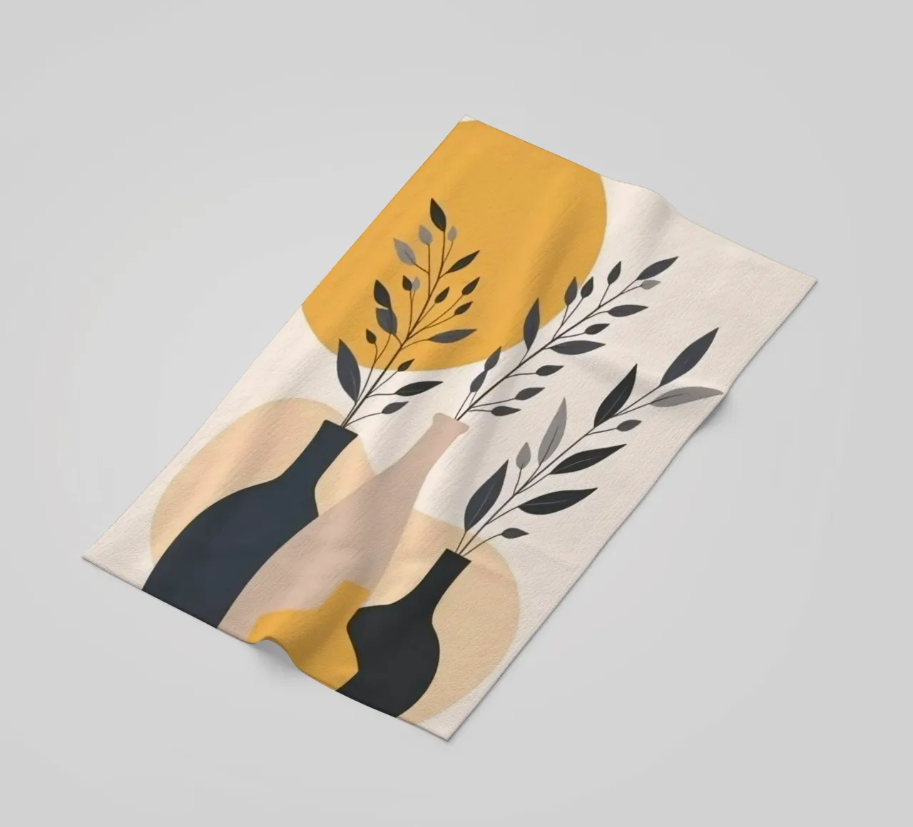 vase with branch telo mare da melts