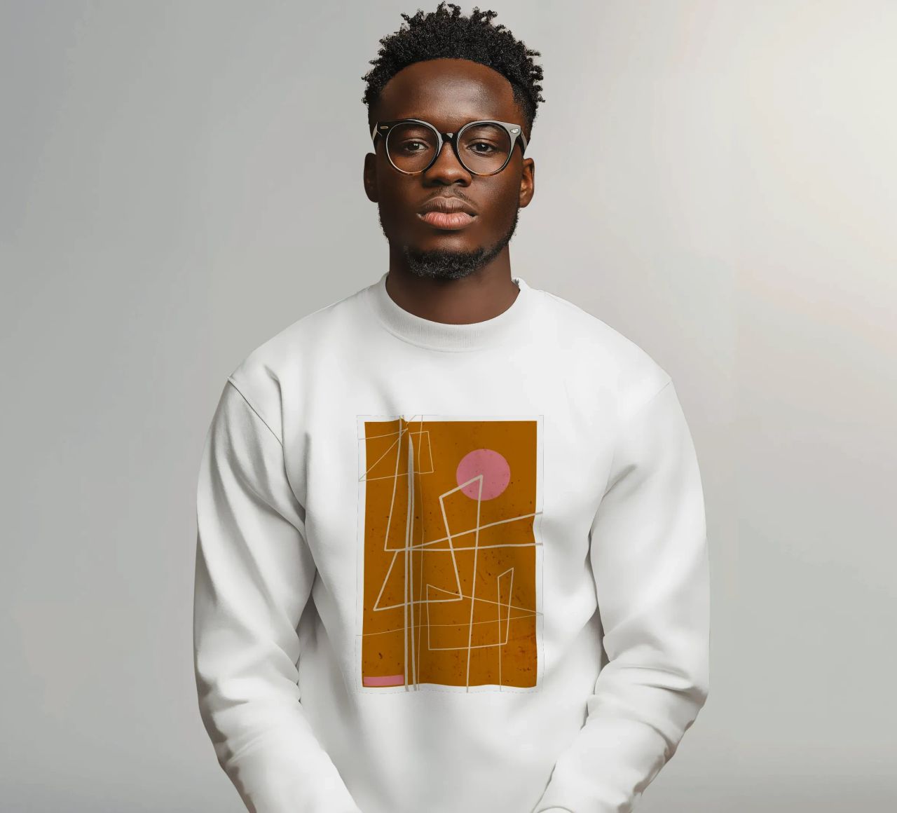Angular Lines No 10 Sweatshirt von treechild