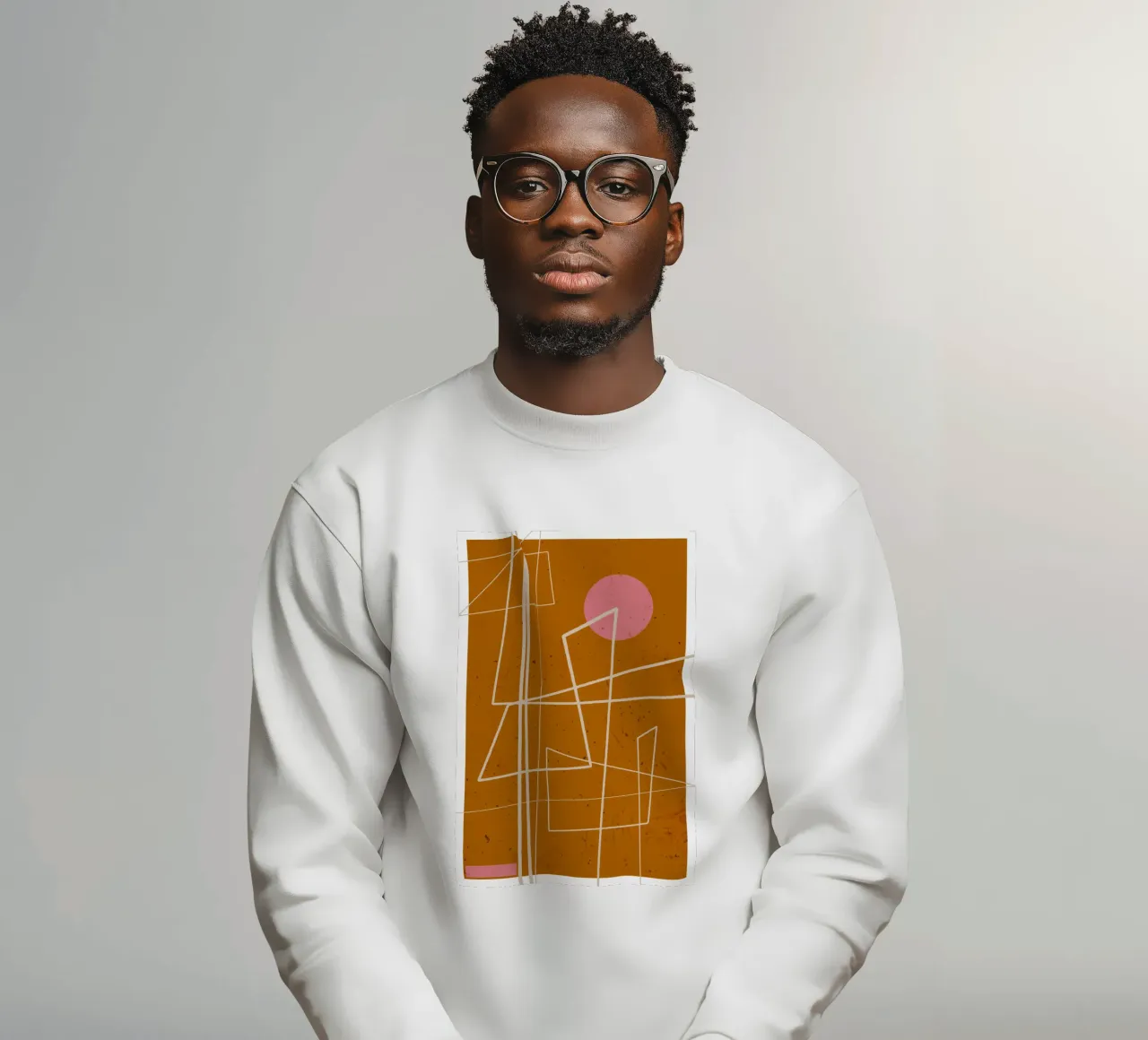 Angular Lines No 10 felpa da treechild