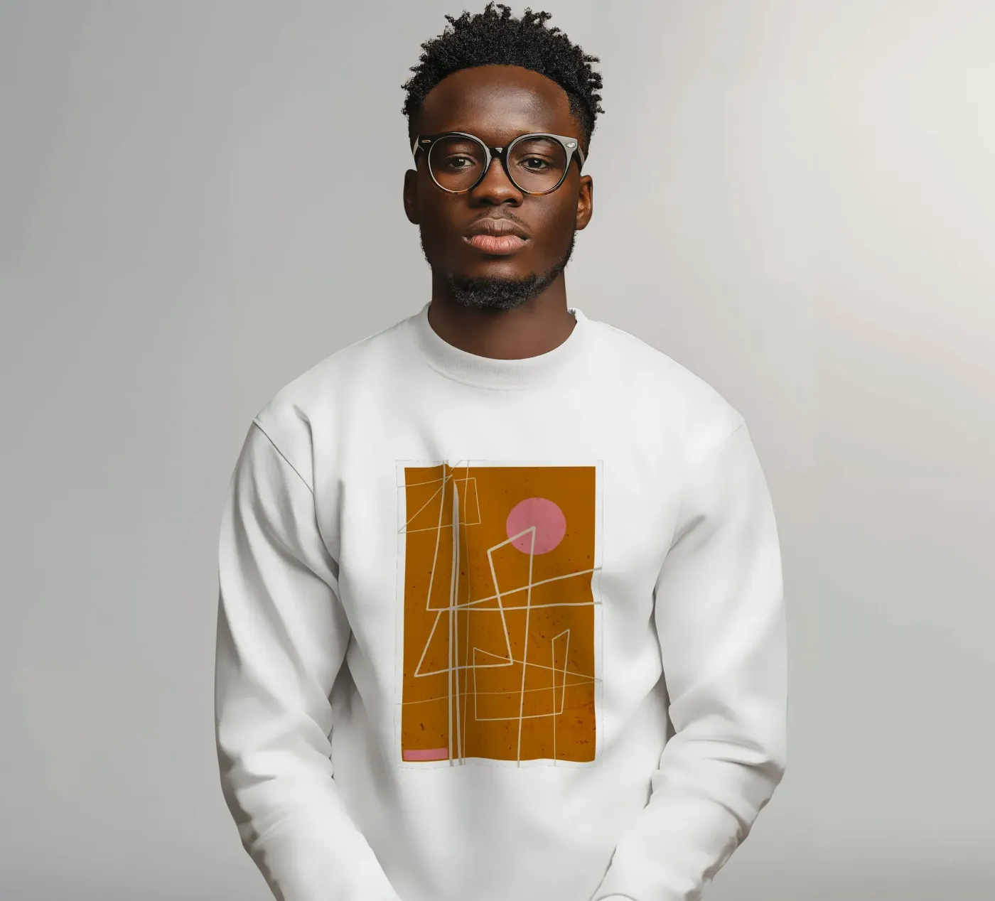 Angular Lines No 10 felpa da treechild