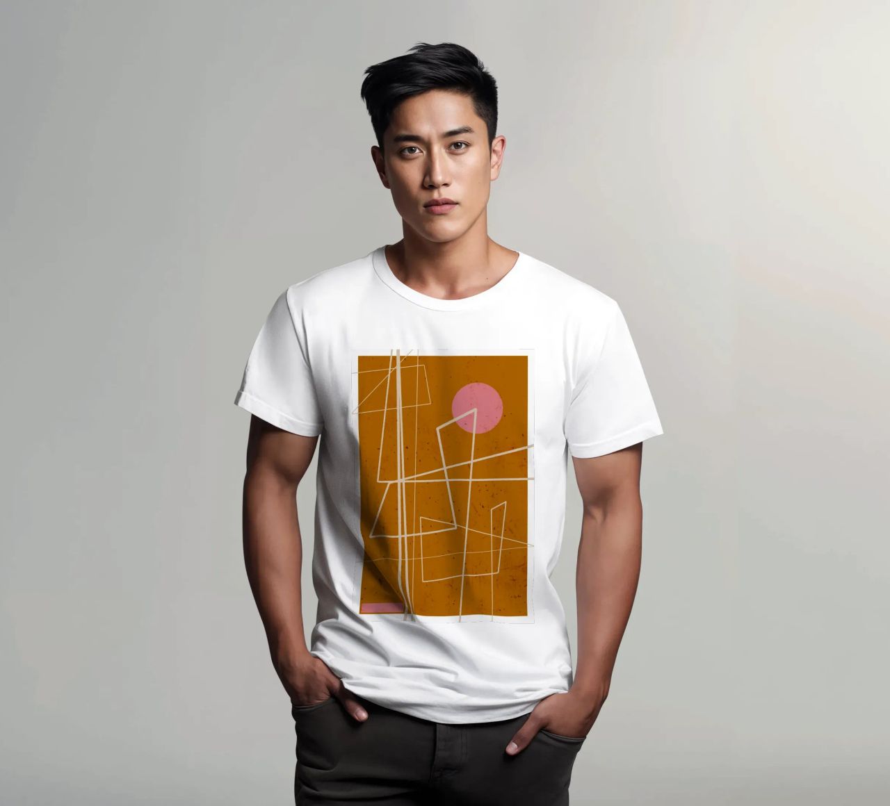 Angular Lines No 10 T-Shirt von treechild