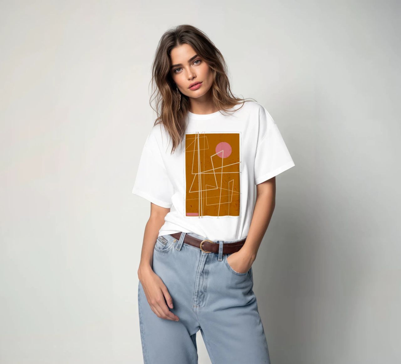 Angular Lines No 10 T-Shirt von treechild