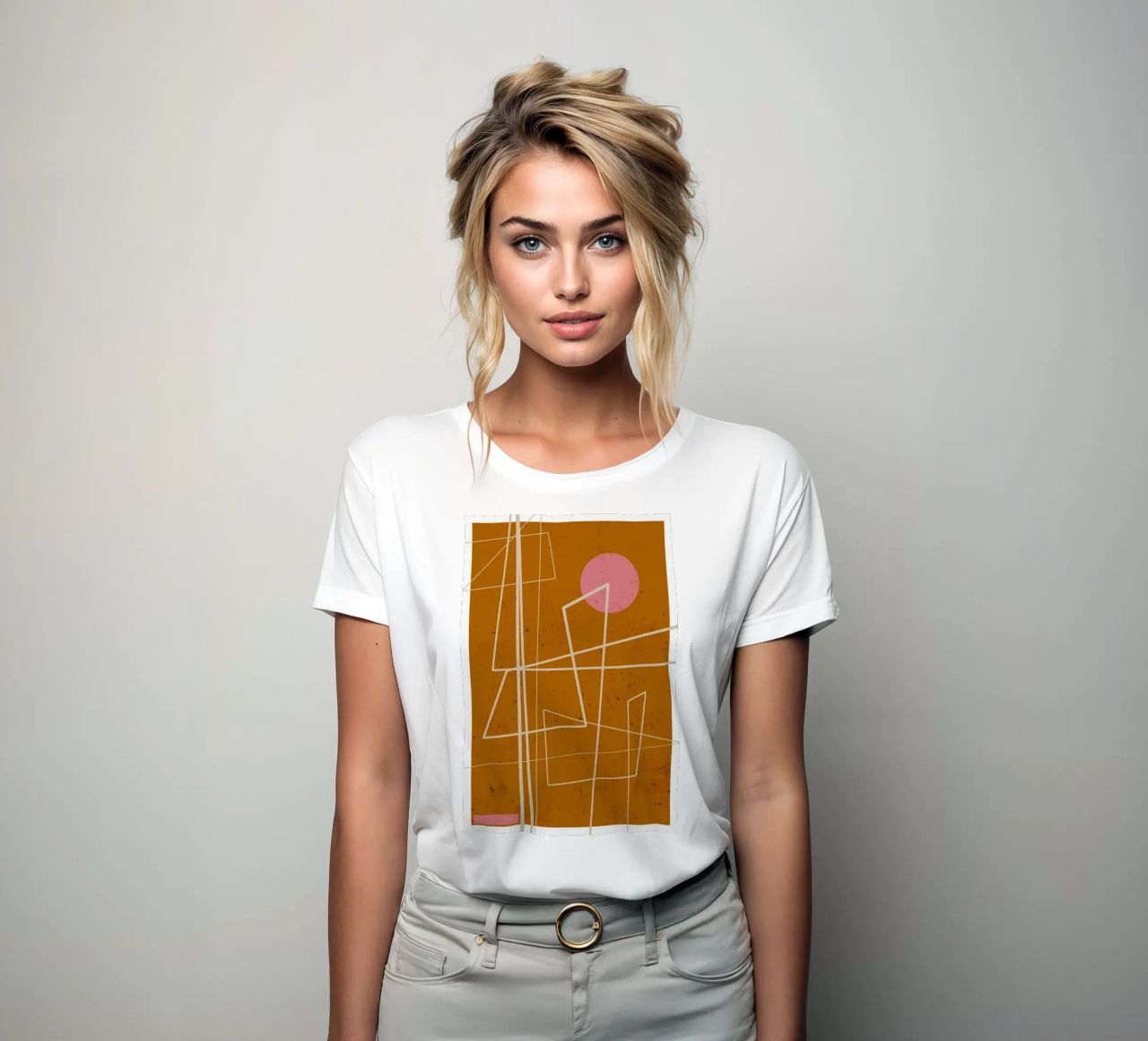 Angular Lines No 10 t-shirt da donna da treechild