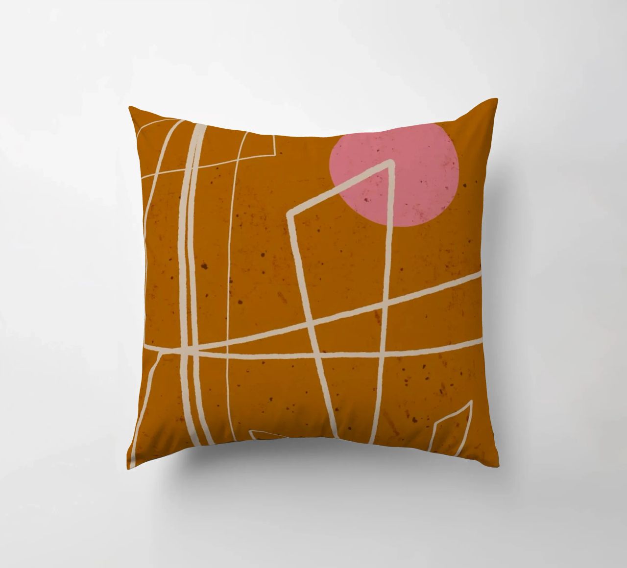 Angular Lines No 10 Kissen von treechild