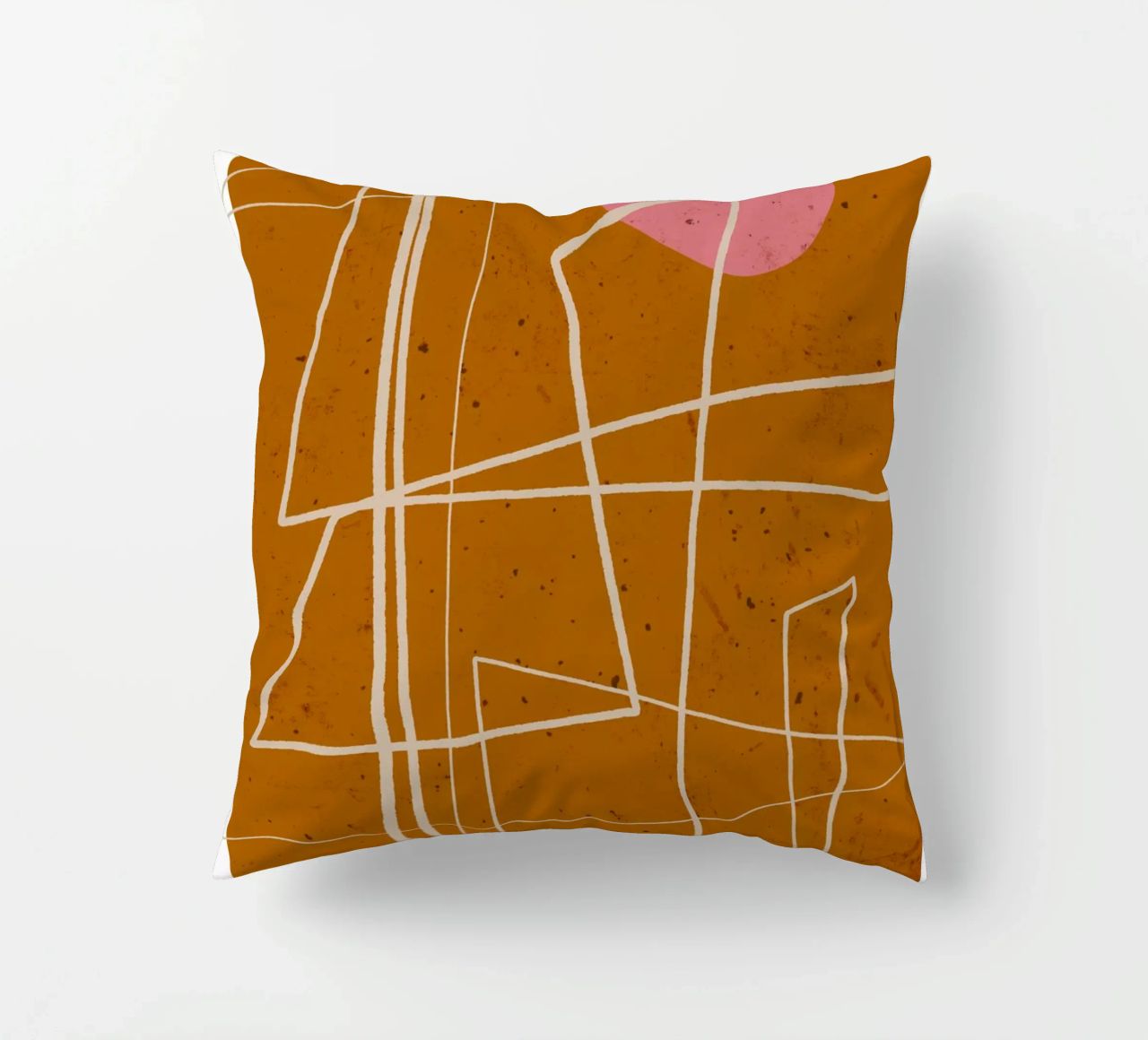 Angular Lines No 10 Kissen von treechild