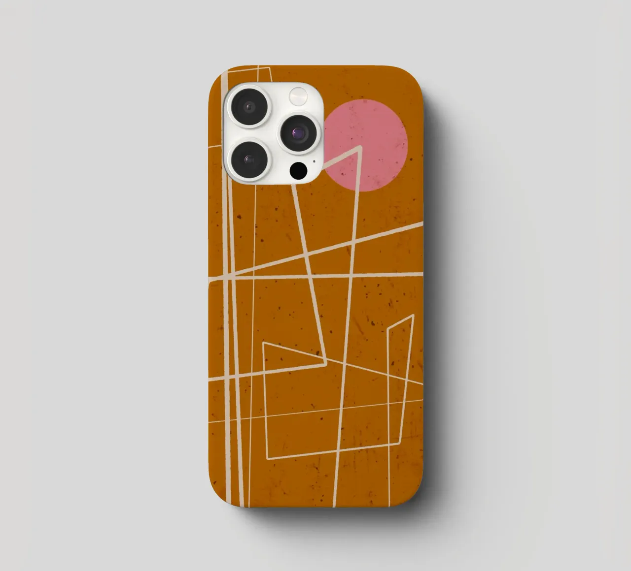 Angular Lines No 10 iPhone Hülle von treechild